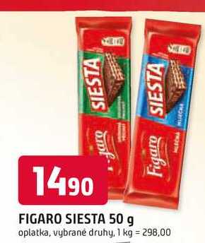 FIGARO SIESTA 50 g oplatka