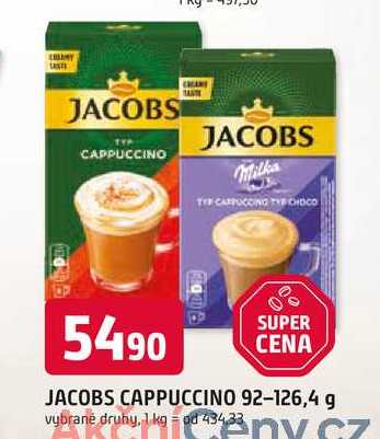 JACOBS CAPPUCCINO 92-126,4 g 