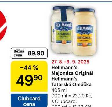 Hellmann's Majonéza Originál, 405 ml