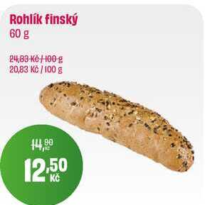 Rohlík finský 60 g 