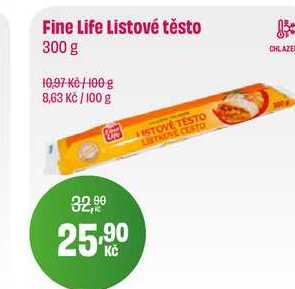 Fine Life Listové těsto 300 g
