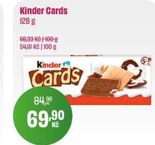 Kinder Cards 128 g