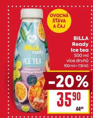 BILLA Ready Ice tea 500 ml