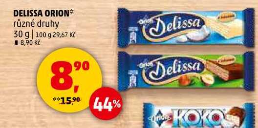 DELISSA ORION různé druhy, 30 g 