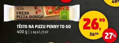TĚSTO NA PIZZU PENNY TO GO, 400 g 