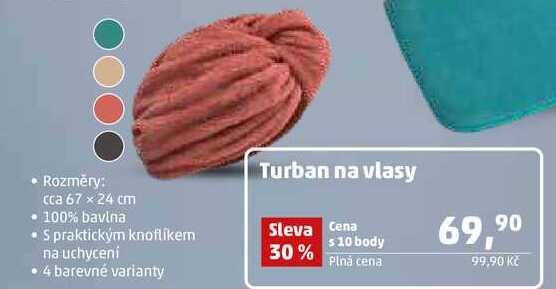 Turban na vlasy