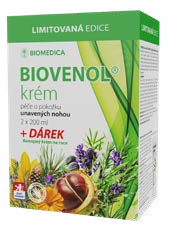 Biovenol® krém 2×200 ml + Konopný krém na ruce