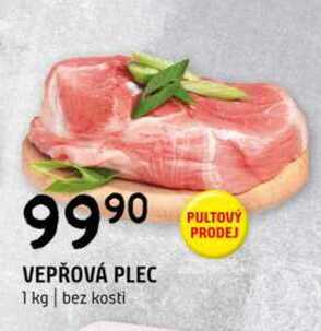 Vepřová plec bez kosti 1kg