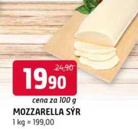 MOZZARELLA SÝR 100g