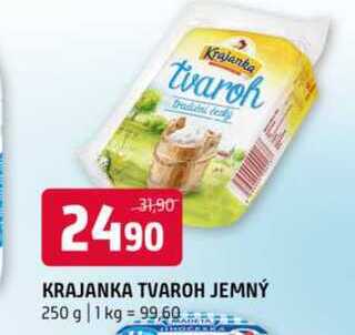 KRAJANKA TVAROH JEMNÝ 250 g 