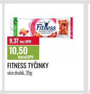 FITNESS TYČINKY 35g 