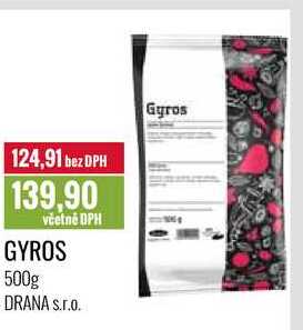 GYROS 500g