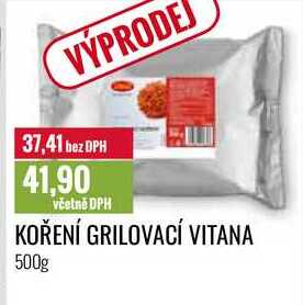 KOŘENÍ GRILOVACÍ VITANA 500g