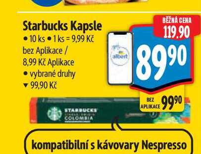 Starbucks Kapsle 10 ks  