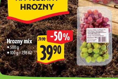   Hrozny mix 500 g