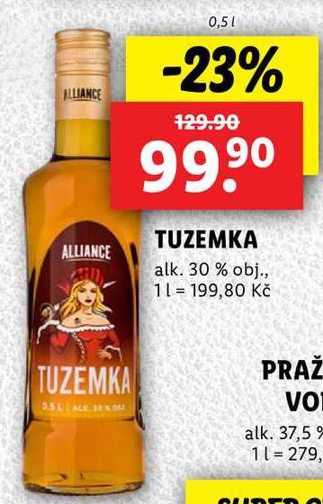 TUZEMKA, 0,5 l