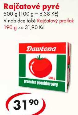 Rajčatové pyré, 500 g 
