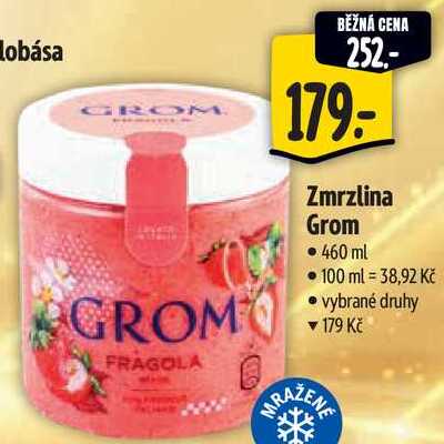 Zmrzlina Grom, 460 ml 