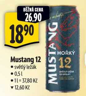 Mustang 12, 0,5 l