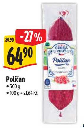 Poličan, 300 g 