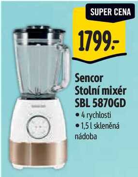 Sencor Stolní mixér SBL 5870GD 
