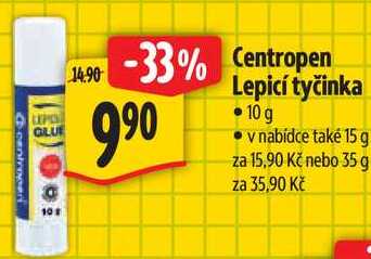 Centropen Lepicí tyčinka, 10 g