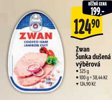 Zwan Šunka dušená výběrová, 325 g 