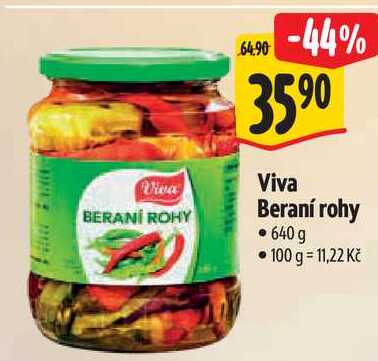 Viva Beraní rohy, 640 g 