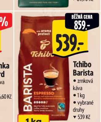   Tchibo Barista  zrnková káva  1kg 