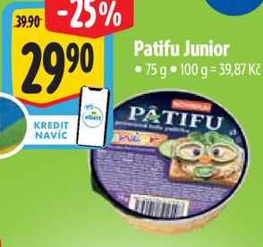 Patifu Junior, 75 g