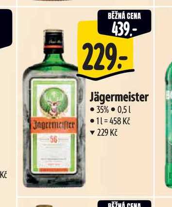   Jägermeister 0,5 l
