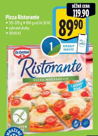 Pizza Ristorante, 315-370 g 