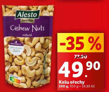 Kešu ořechy, 200 g