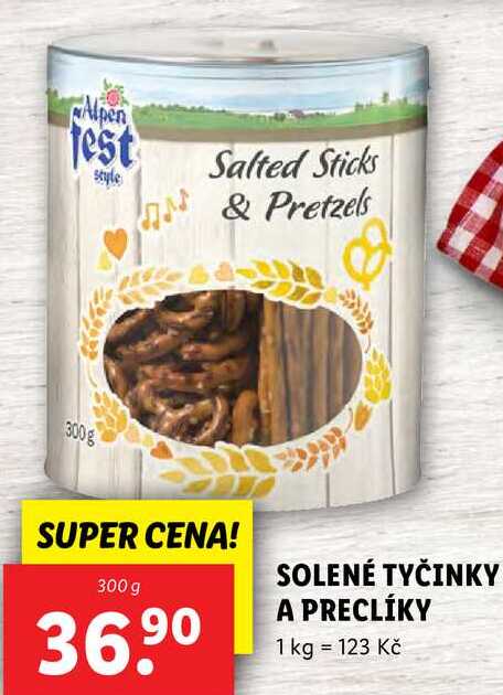 SOLENÉ TYČINKY A PRECLÍKY, 300 g