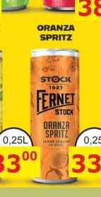 FERNET STOCK ORANZA SPRITZ 0,25L míchaný nápoj