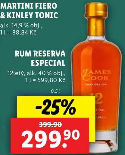 RUM RESERVA ESPECIAL, 0,5 l