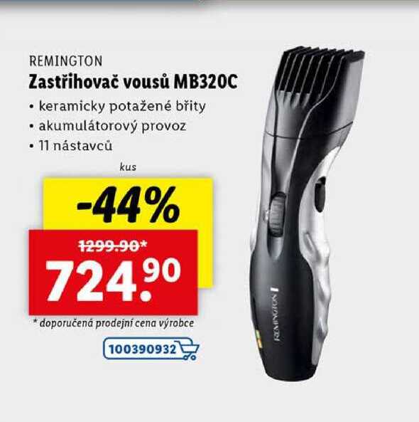 Zastřihovač vousů MB320C 