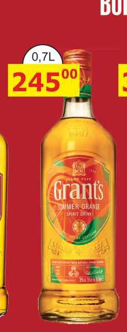Grant's Summer Orange 0,7l 35%