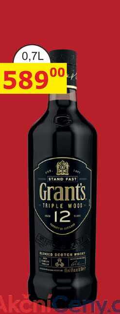 Grant's Triple Wood 12y 0,7l 40%