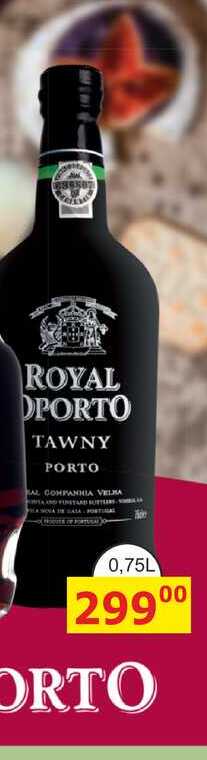 Royal Oporto Porto Tawny 0,75l 19%