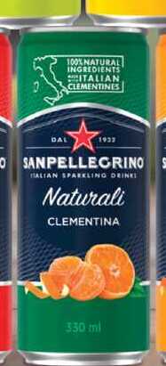 SANPELLEGRINO 330 ml Naturali CLEMENTINA 