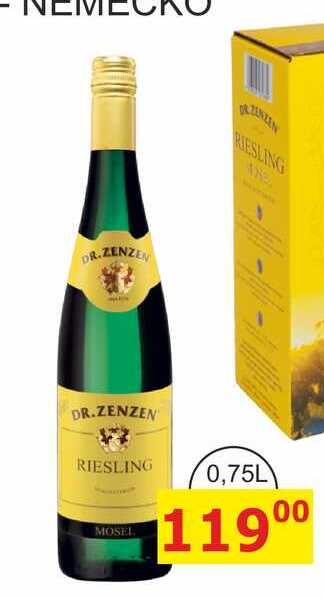 DR.ZENZEN RIESLING 0,75L 