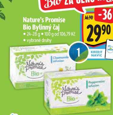  Nature's Promise Bio Bylinný čaj 24-28 g  