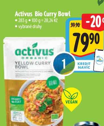 Activus Bio Curry Bowl 283 g  