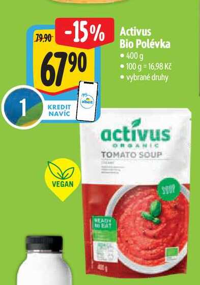  Activus Bio Polévka   400g  