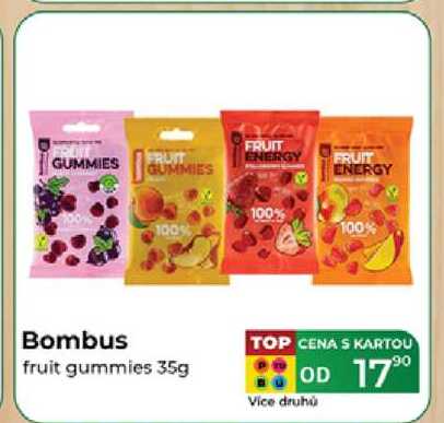 Bombus fruit gummies 35g 