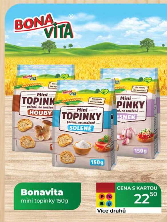 Bonavita mini topinky 150g 
