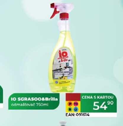 IO SGRASOO&Brilla odmašťovač 750ml  