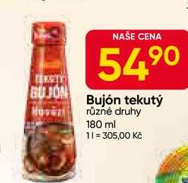 Vitana bujón tekutý různé druhy 180 ml