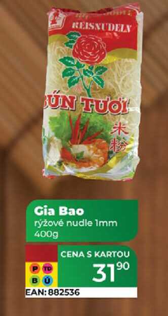 Gia Bao rýžové nudle 1mm 400g 